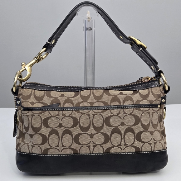 EXCELLENT COACH 65TH ANNIVERSARY LEGACY DOUBLE TURNLOCK SIGNATURE BAG - Picture 8 of 11